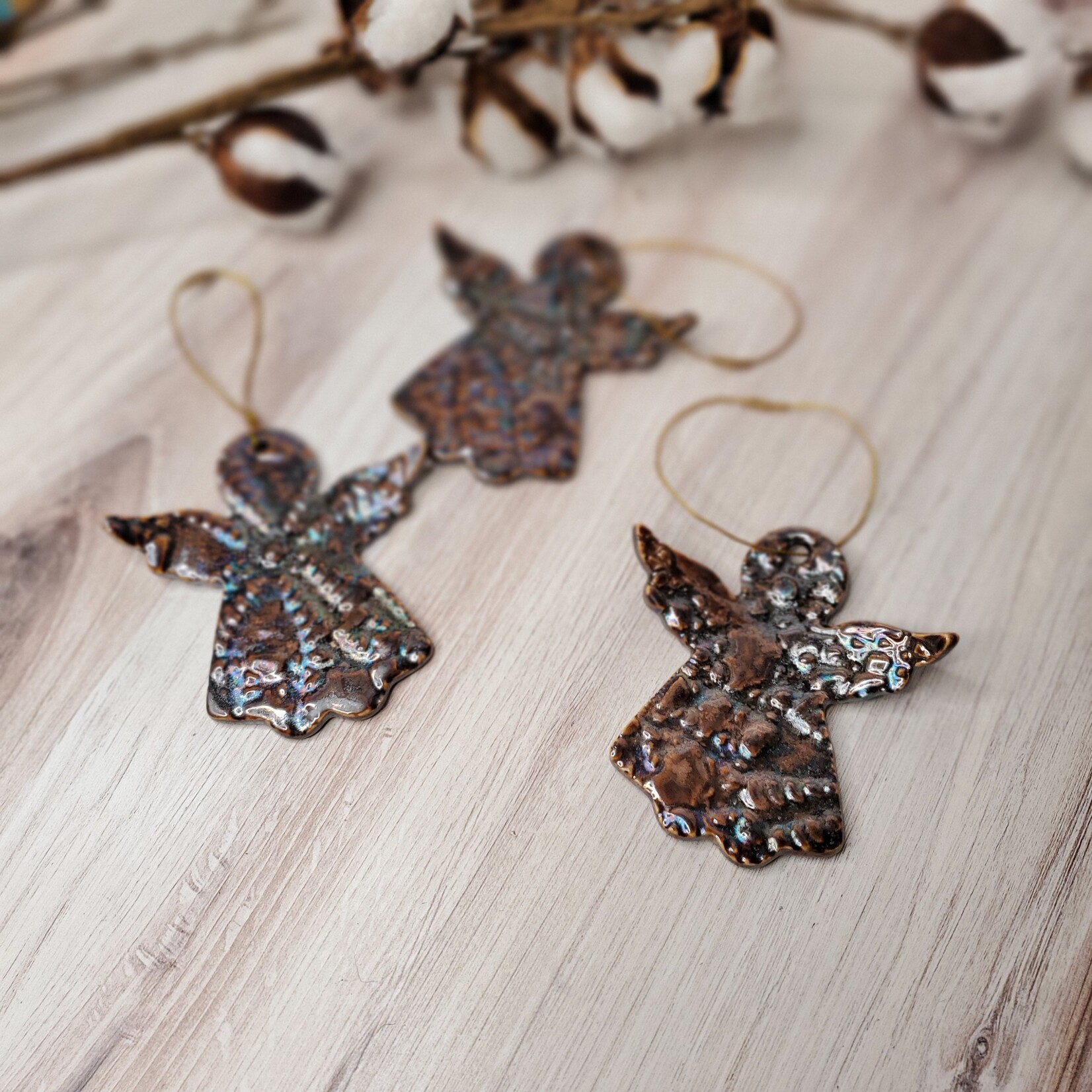 Elaine Randall Metallic Angels - 4"