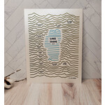 Evi Studio Tahoe Topo - Giclee Print - 8.5x11"