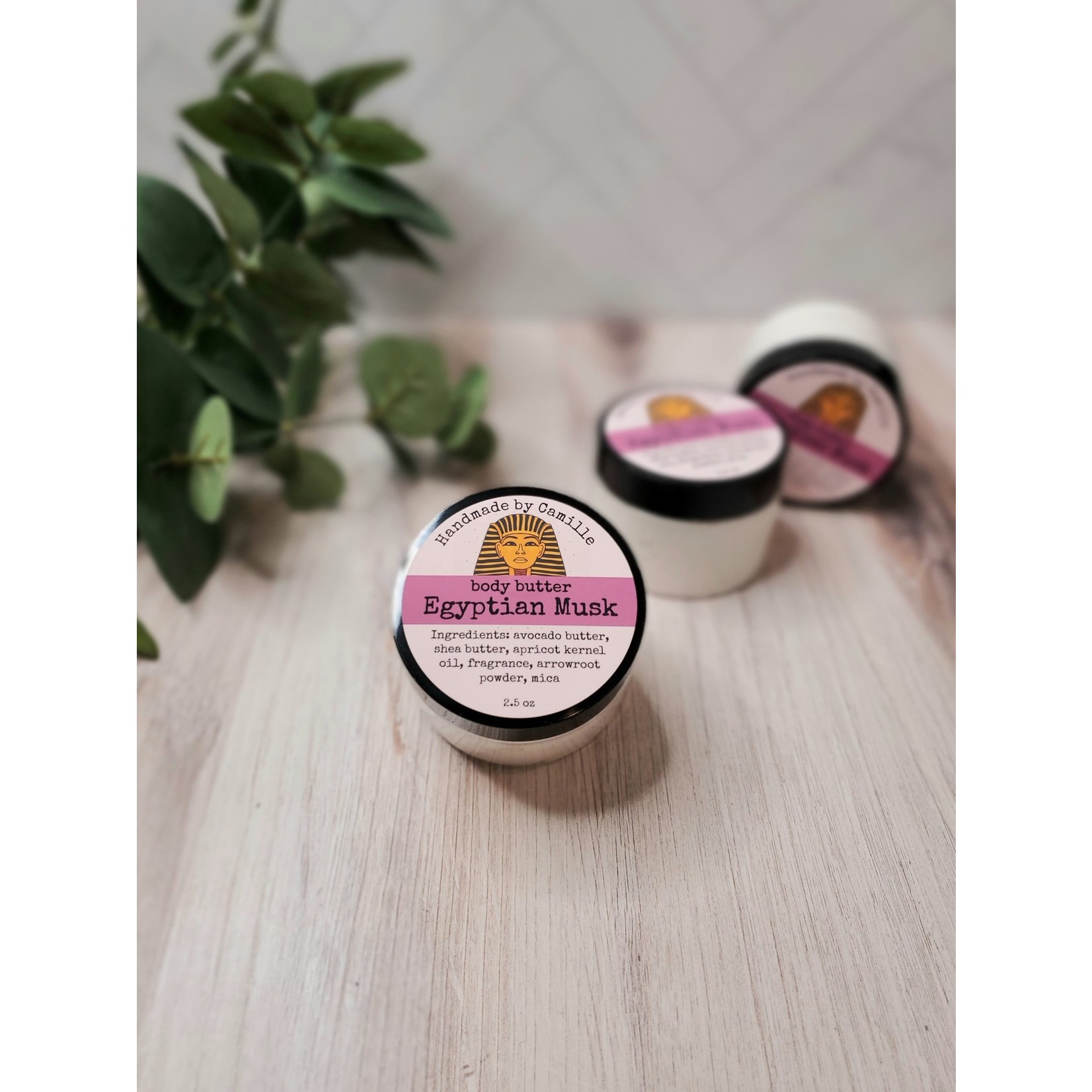 Handmade by Camille Body Butter - Egyptian Musk
