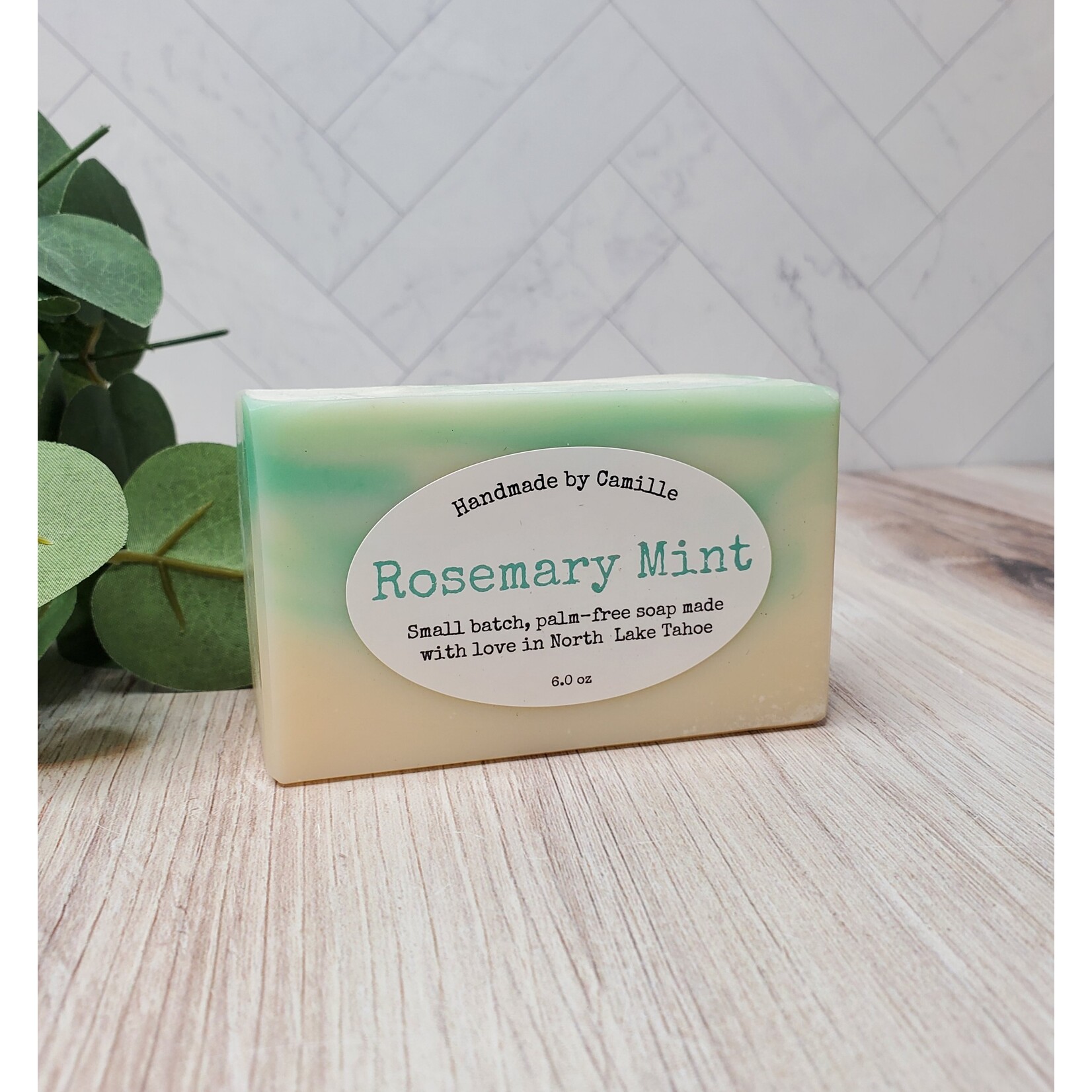 Handmade by Camille Soap - Rosemary Mint