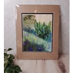 Kelley Werner Arts "Mountain Wildflower" - giclee print - matted - 11x14"