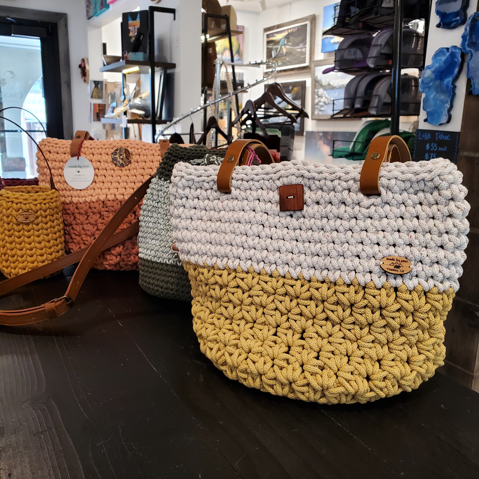 Made by Jane Glenshire Shopper - Honey & Rainbow Dust