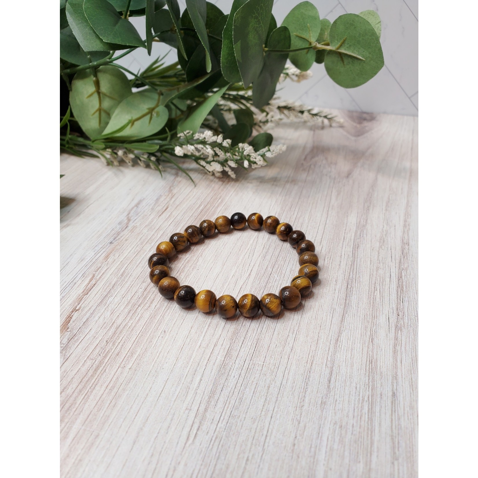 Mandy Novotny Tiger's Eye Bracelet - Stretch