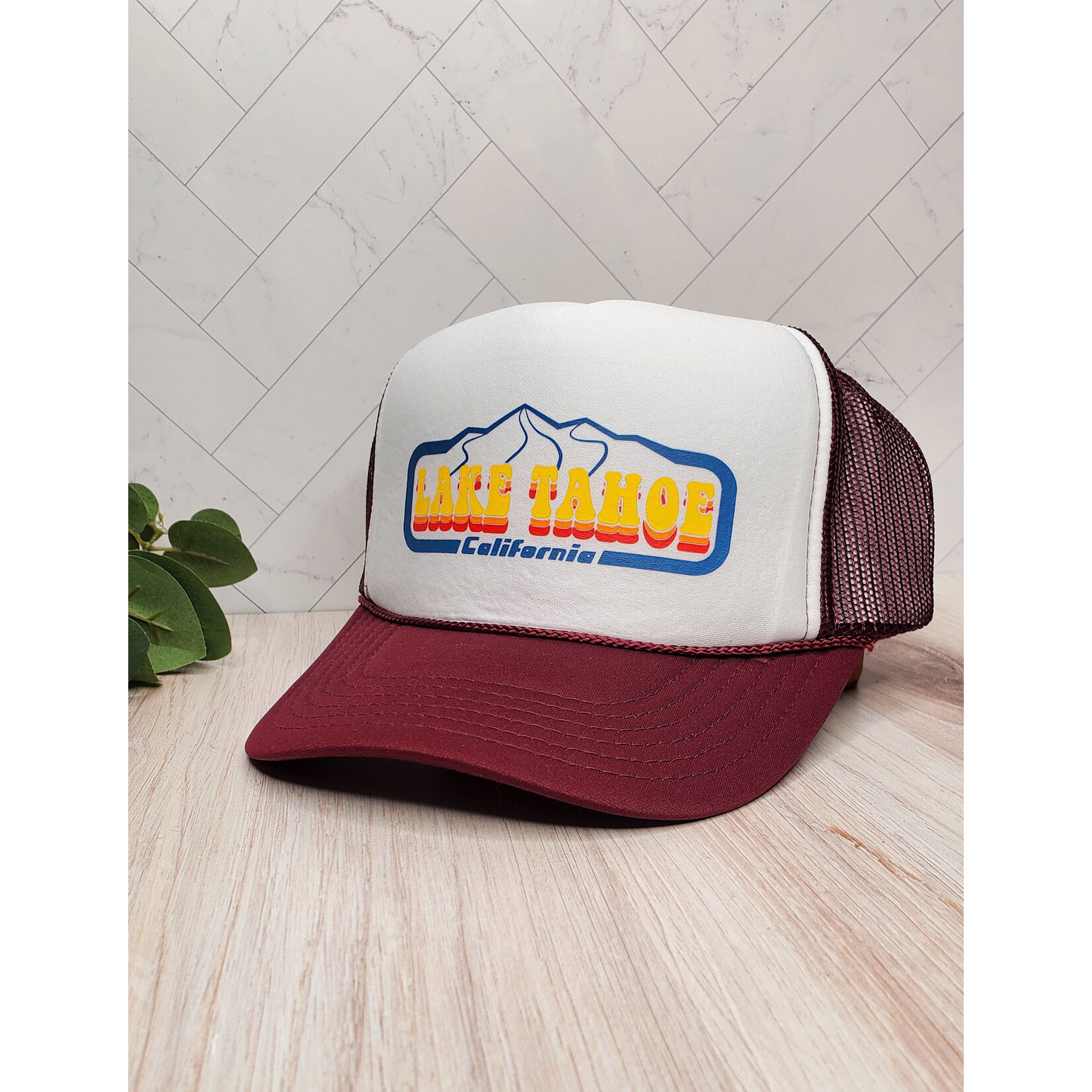 Mountain Freak Lake Tahoe Trucker Hat