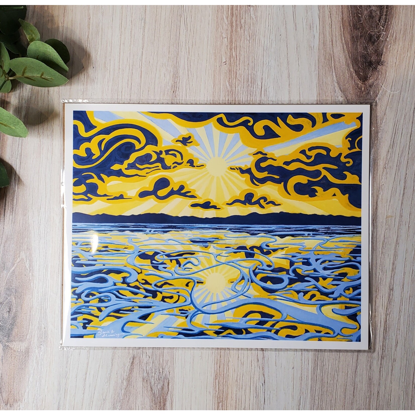 Sarah Manning "Tahoe Vista" - giclee print - unframed - 8x10"