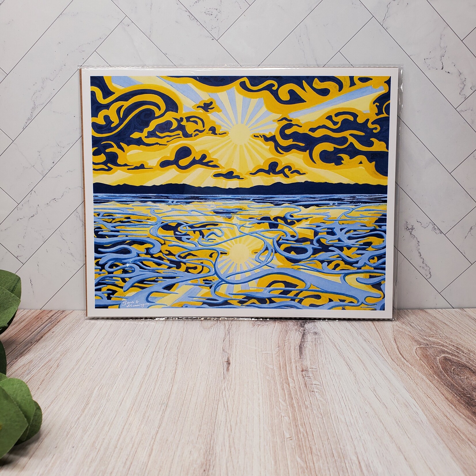 Sarah Manning "Tahoe Vista" - giclee print - unframed - 8x10"