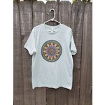 Stirling Studios Yellow mandala t-shirt