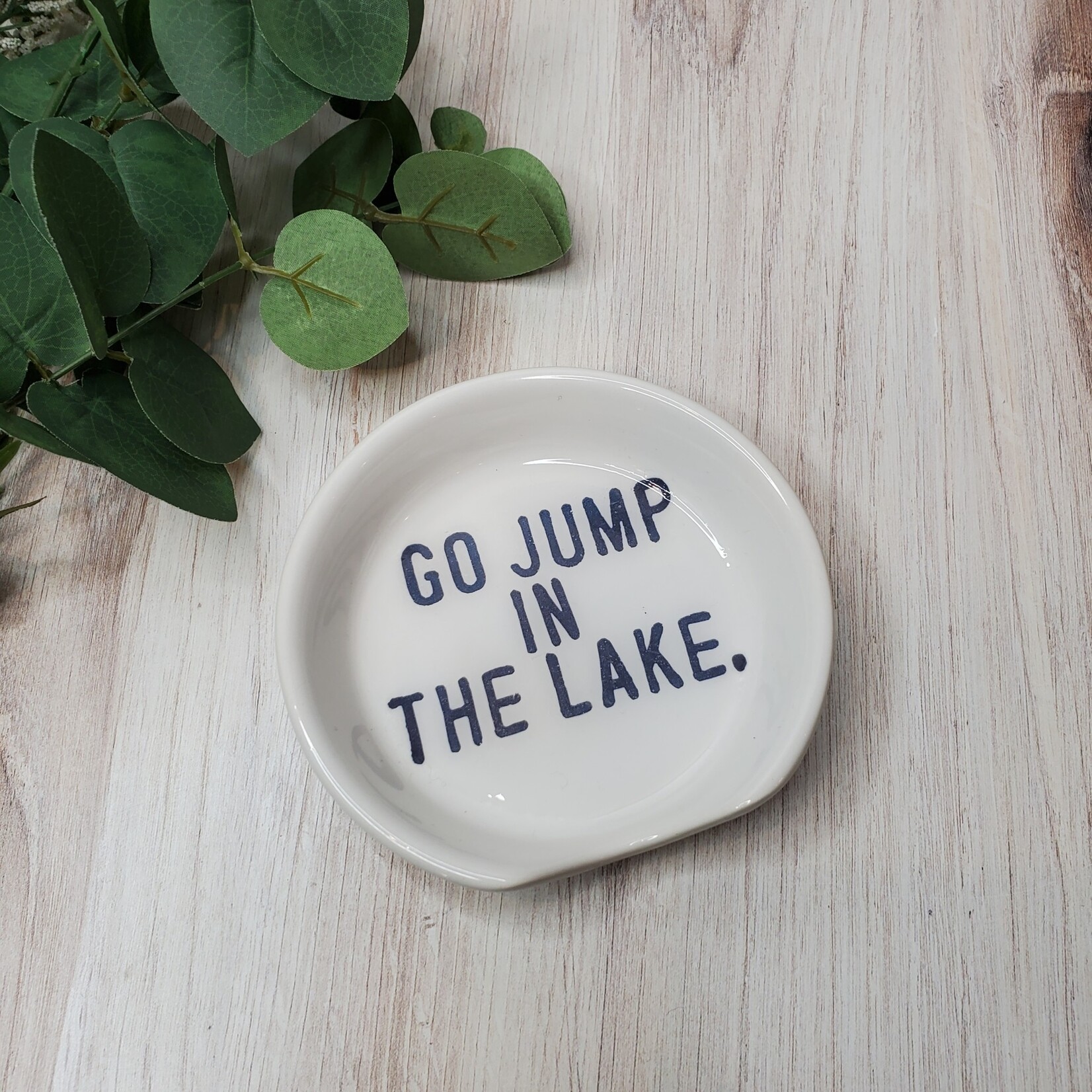 Sue Pemberton Ceramic Spoon Rest - 4.75"