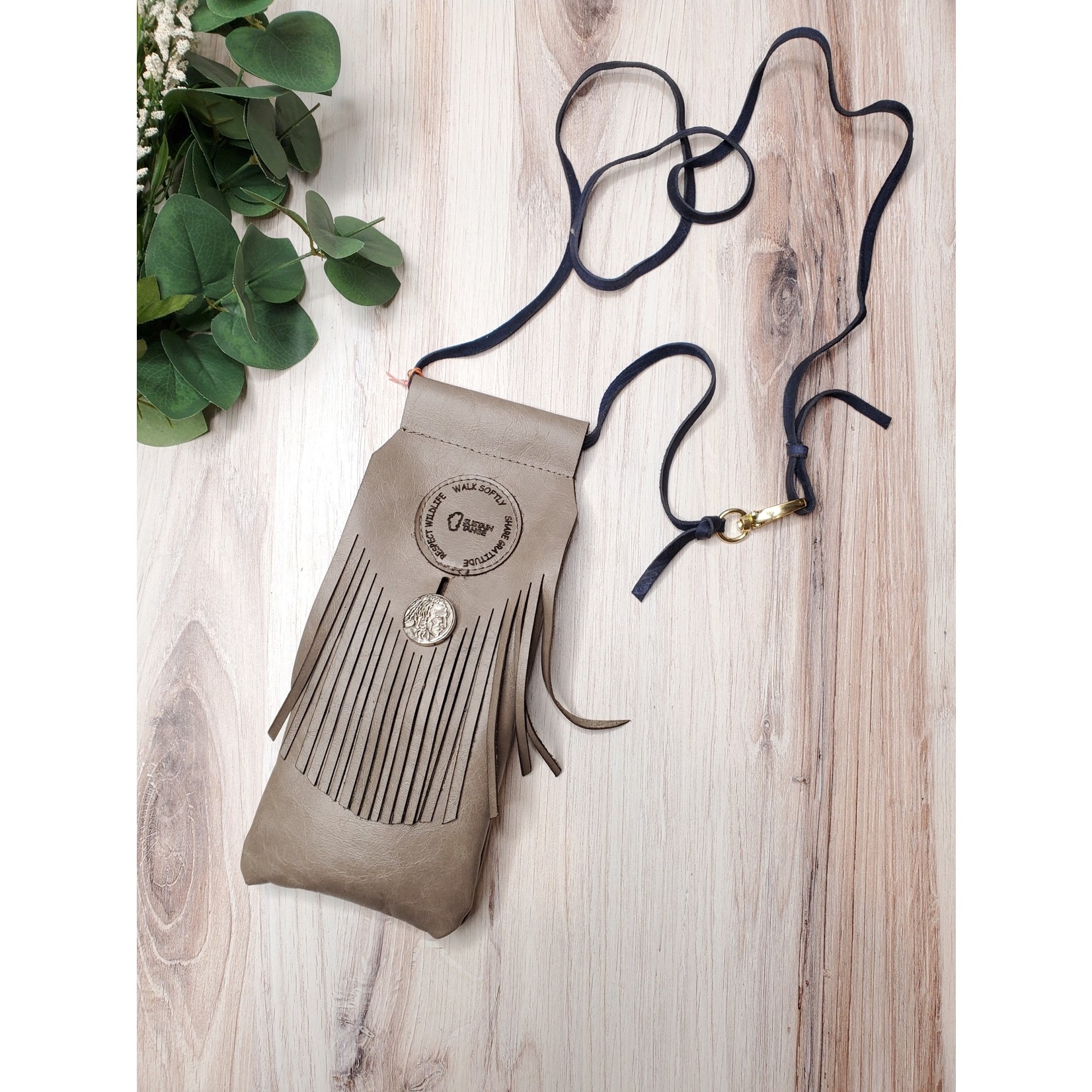 Sustain Tahoe Fringer Leather Cross Body Bag