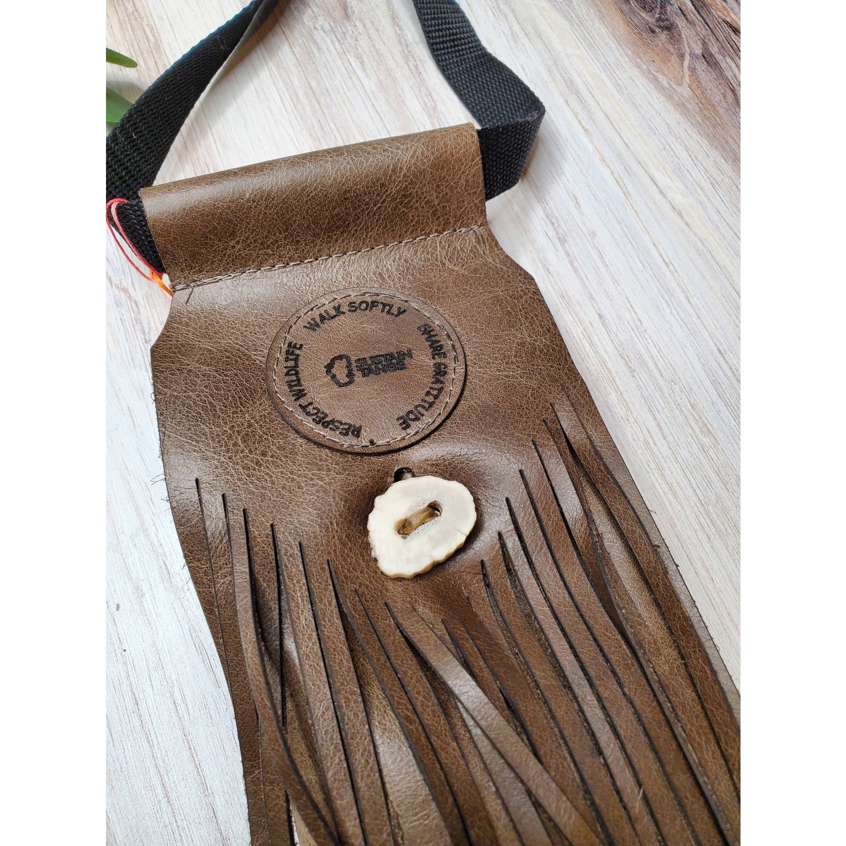 Sustain Tahoe Fringer Leather Cross Body Bag