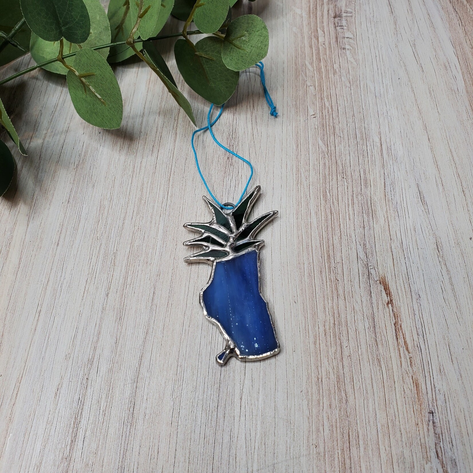 Tahloha Stained Glass Lake Tahoe Pineapples