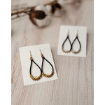 Tamacino Leather & Nugget Earrings