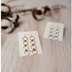 Tamacino Sunflower - Quadruple Circles Earrings