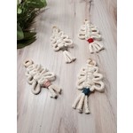 Tian Design & Handcraft Macrame Ornaments - Light Tree -