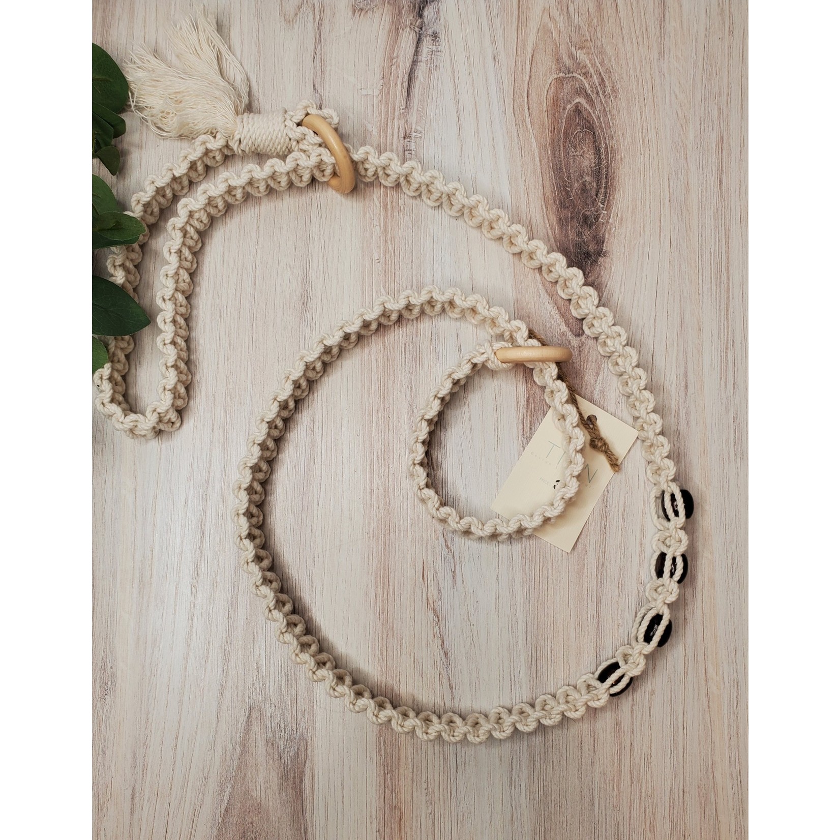 Tian Design & Handcraft Macrame Yoga Mat Strap