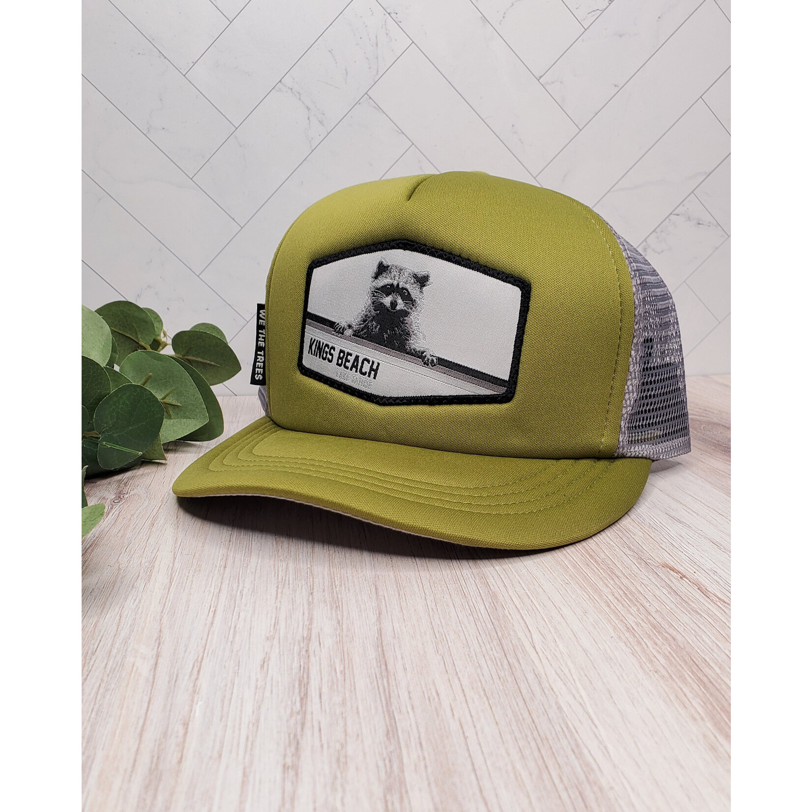 We the Trees Kings Beach Raccoon Hat - 58cm truckers