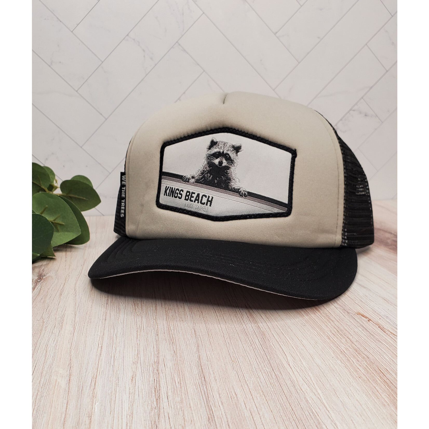 We the Trees Kings Beach Raccoon Hat - 58cm truckers